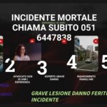 a info incidente oggi nera