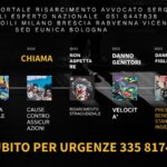 INCIDENTE MORTALE RISARCIMENTO AVVOCATO SERGIO ARMAROLI ESPERTO NAZIONALE  051 6447838BOLOGNA NAPOLI MILANO BRESCIA RAVENNA VICENZA  SEDE UNICA BOLOGNA