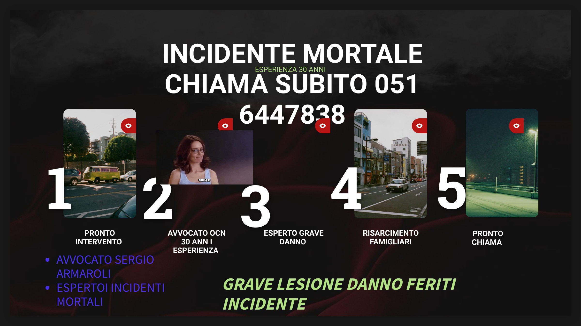 a info incidente oggi nera