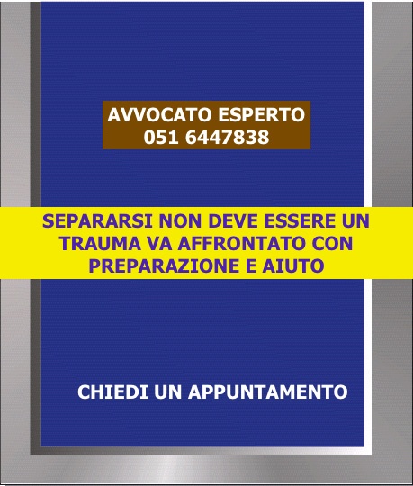 SEPARAZIONI BOLOGNA, DIVORZI BOLOGNA,AFFIDO FIGLI MINORI MANTNEIMENTO MOGLIE E FIGLI